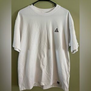 White Short Sleeve Men's Tee